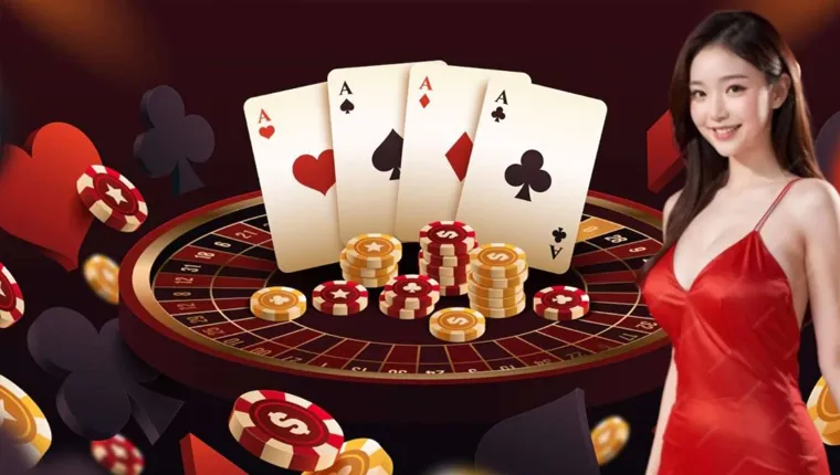 Vibrant image of people celebrating a win on an online casino, encouraging new users to register with PHLOVE.