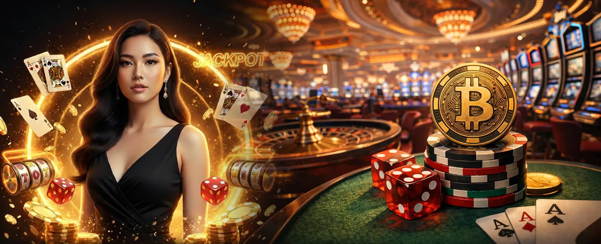 PHLOVE Live Casino Dealer managing a game table